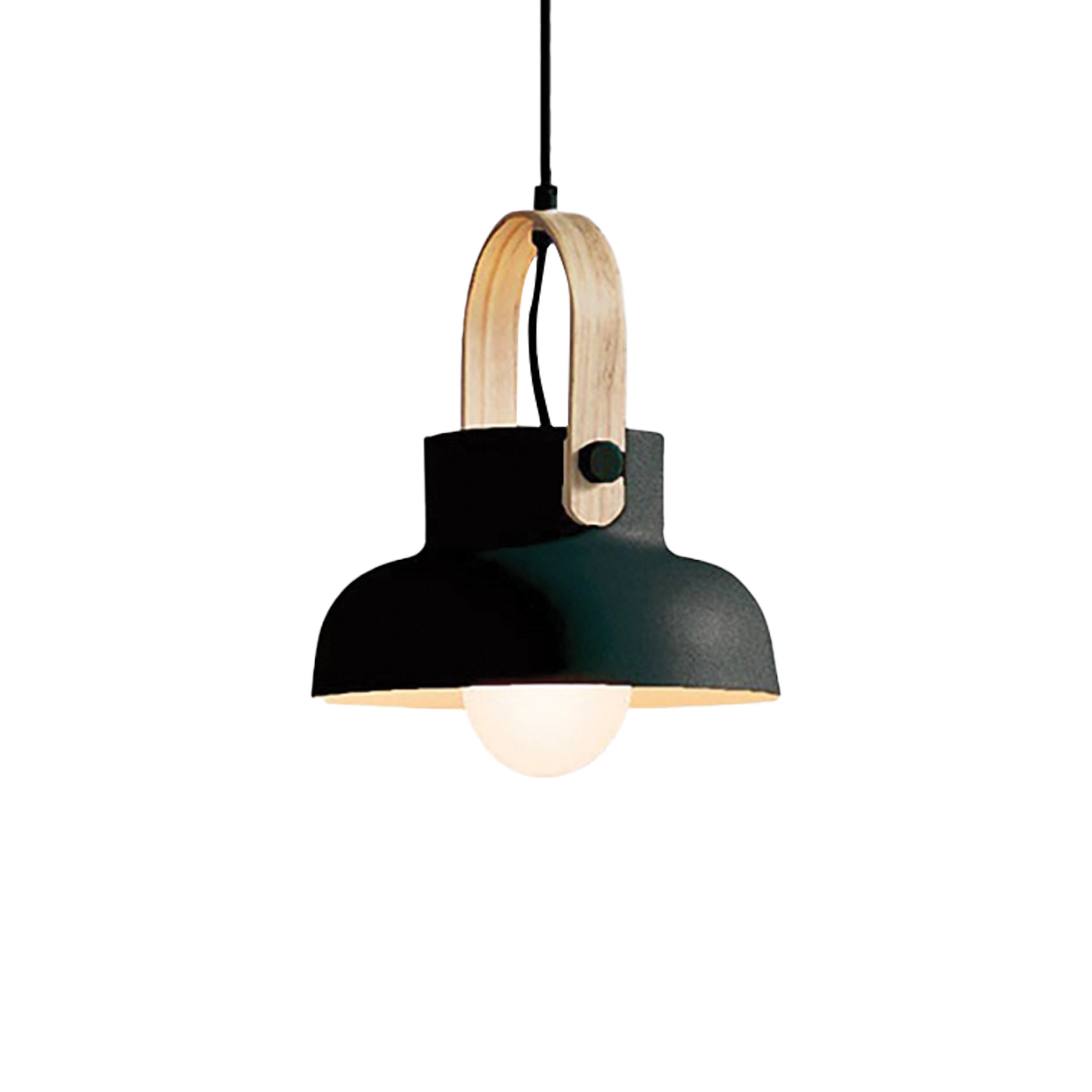 Pendant Light PENDANT LAMP E27 MAX 40W METAL BLACK – Zambelis