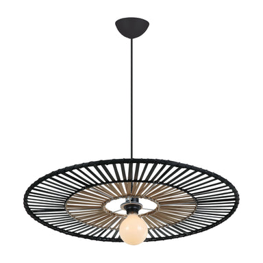 Pendant Light PENDANT LAMP E27 MAX 40W BLACK BAMBOO – Zambelis