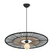 Pendant Light PENDANT LAMP E27 MAX 40W BLACK BAMBOO – Zambelis
