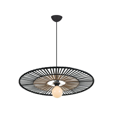 Pendant Light PENDANT LAMP E27 MAX 40W BLACK BAMBOO – Zambelis
