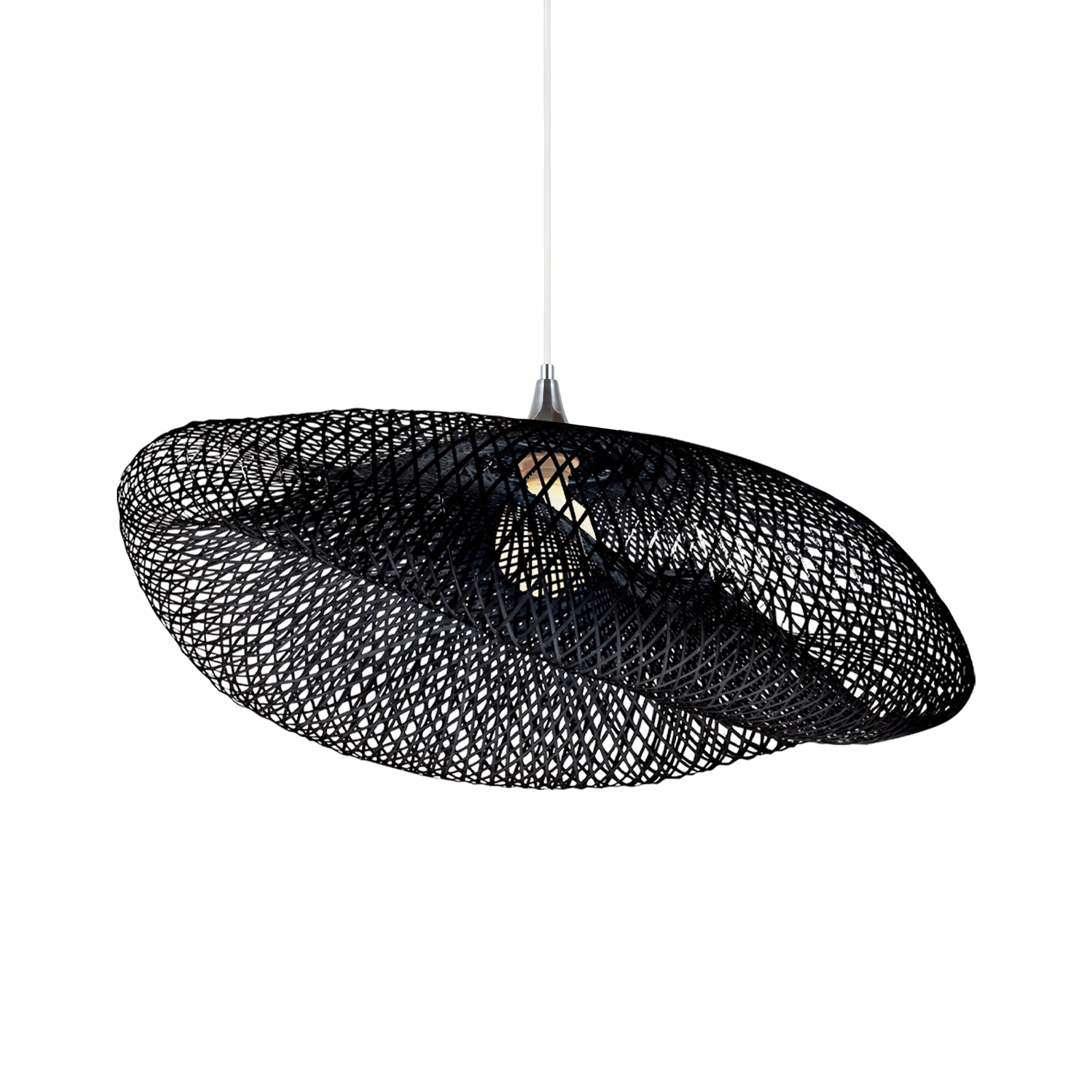 Pendant Light PENDANT LAMP E27 MAX 40W BLACK BAMBOO – Zambelis