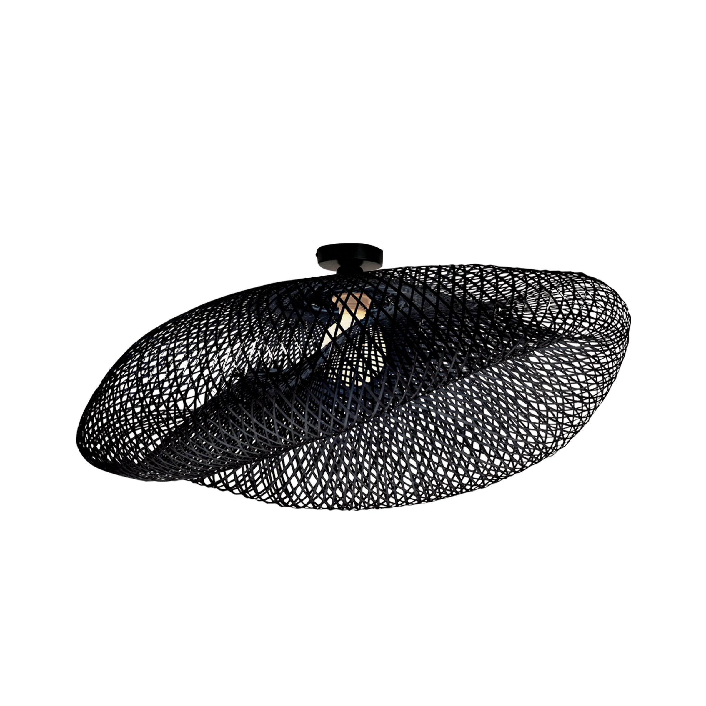 Ceiling Light CEILING LAMP E27 MAX 40W BLACK BAMBOO – Zambelis