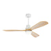 Pendant Light PENDANT FAN WHITE NATURAL WOOD LED 15W – Zambelis