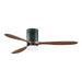 Ceiling Light CEILING FAN BLACK CHERRY BLADES LED 15W – Zambelis