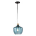 Pendant Light PENDANT LAMP E27 MAX 40W GLASS INK BLUE – Zambelis