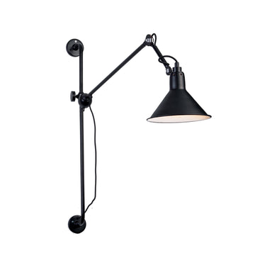 Light Fixture SCONCE LAMP E27 MAX 40W METAL BLACK-WHITE – Zambelis