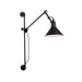 Light Fixture SCONCE LAMP E27 MAX 40W METAL BLACK-WHITE – Zambelis