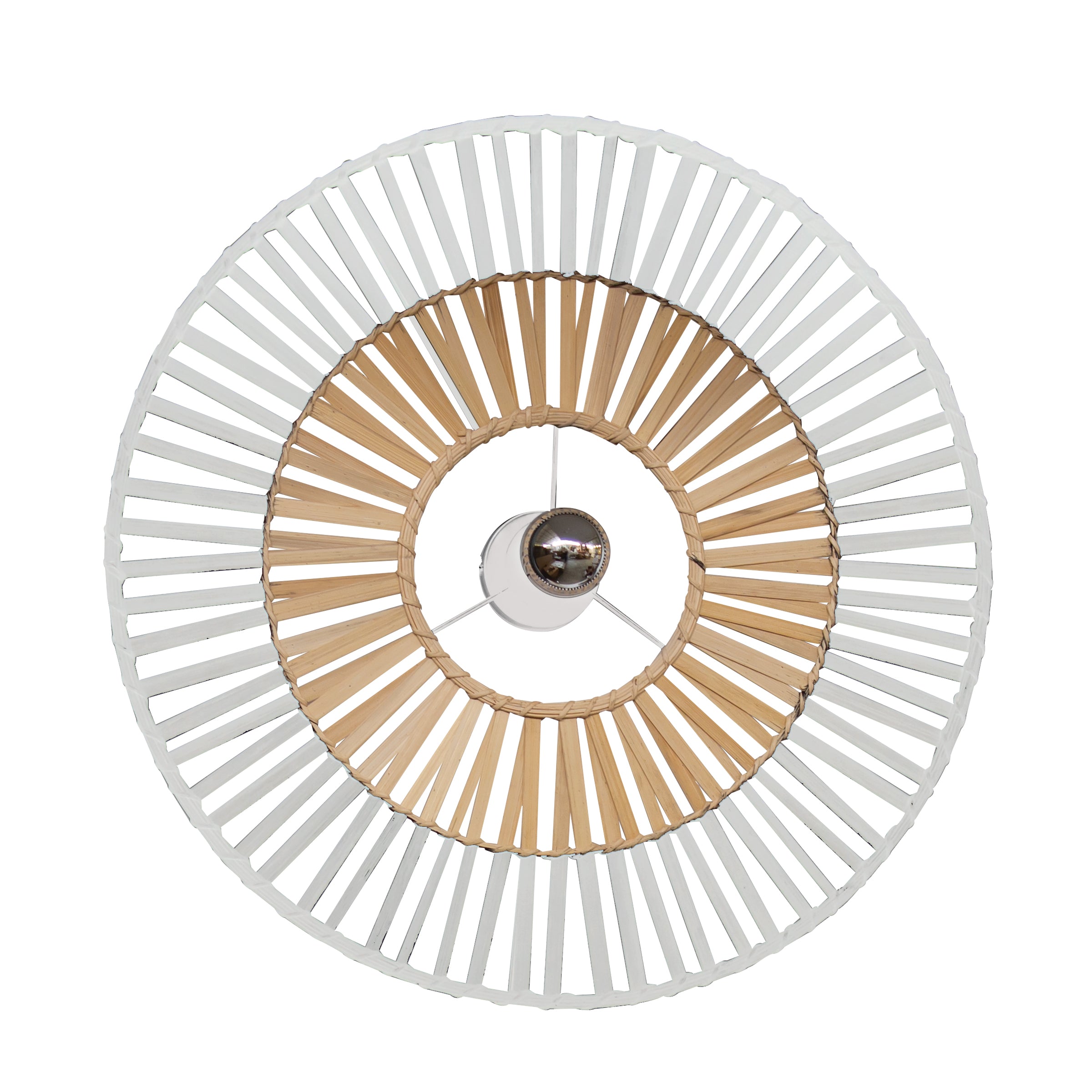 Ceiling Light CEILING LAMP E27 MAX 40W WHITE BAMBOO – Zambelis