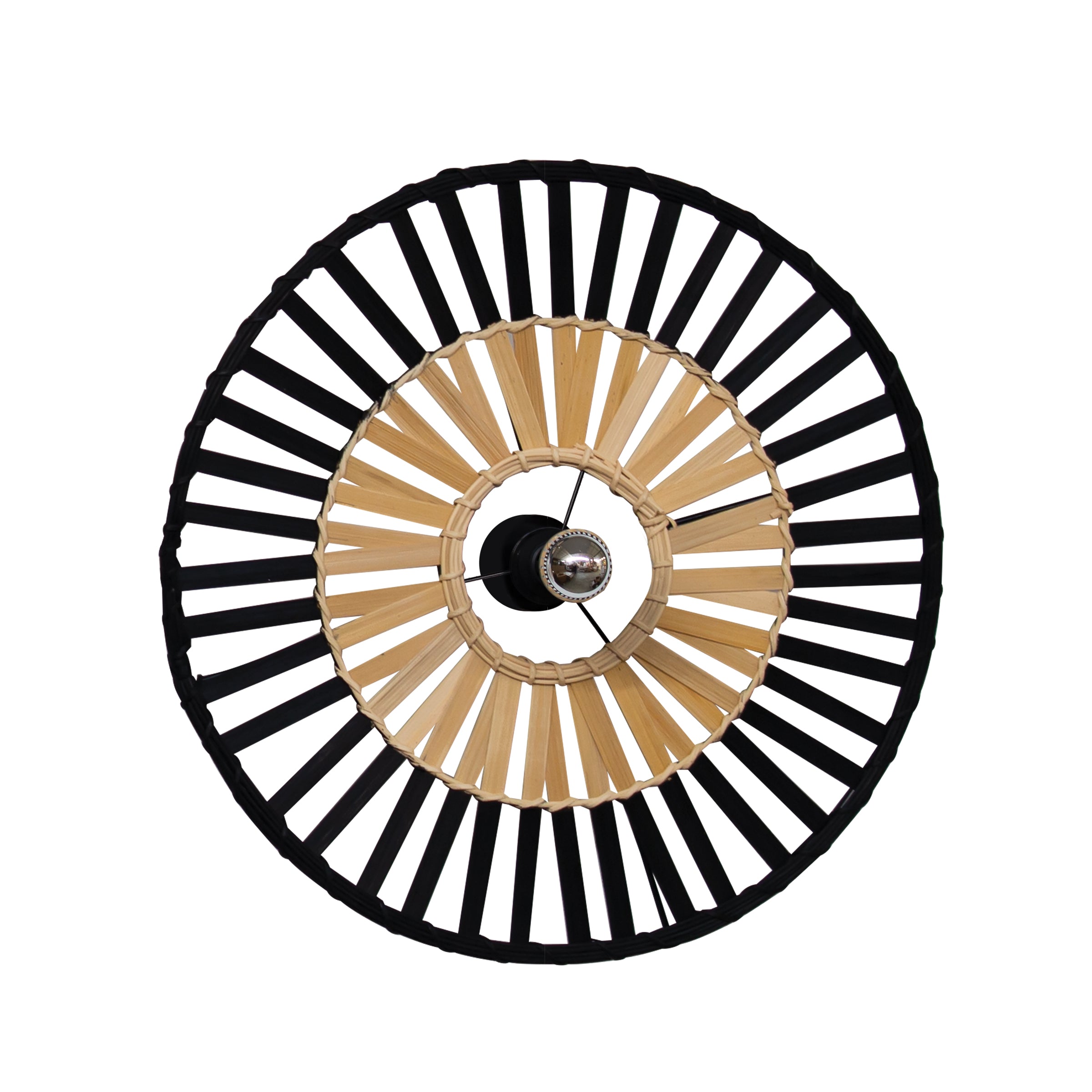 Ceiling Light CEILING LAMP E27 MAX 40W BLACK BAMBOO – Zambelis