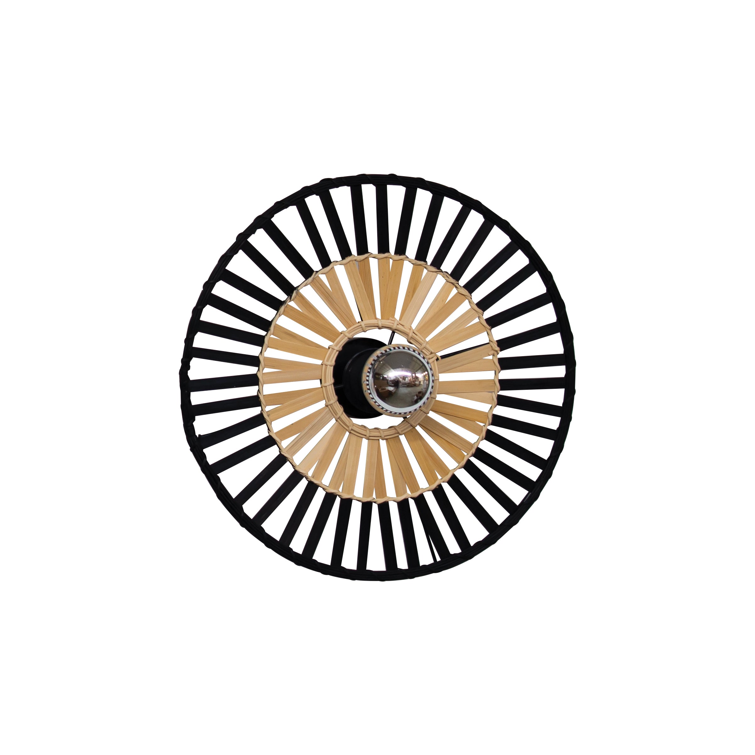 Ceiling Light CEILING LAMP E27 MAX 40W BLACK BAMBOO – Zambelis