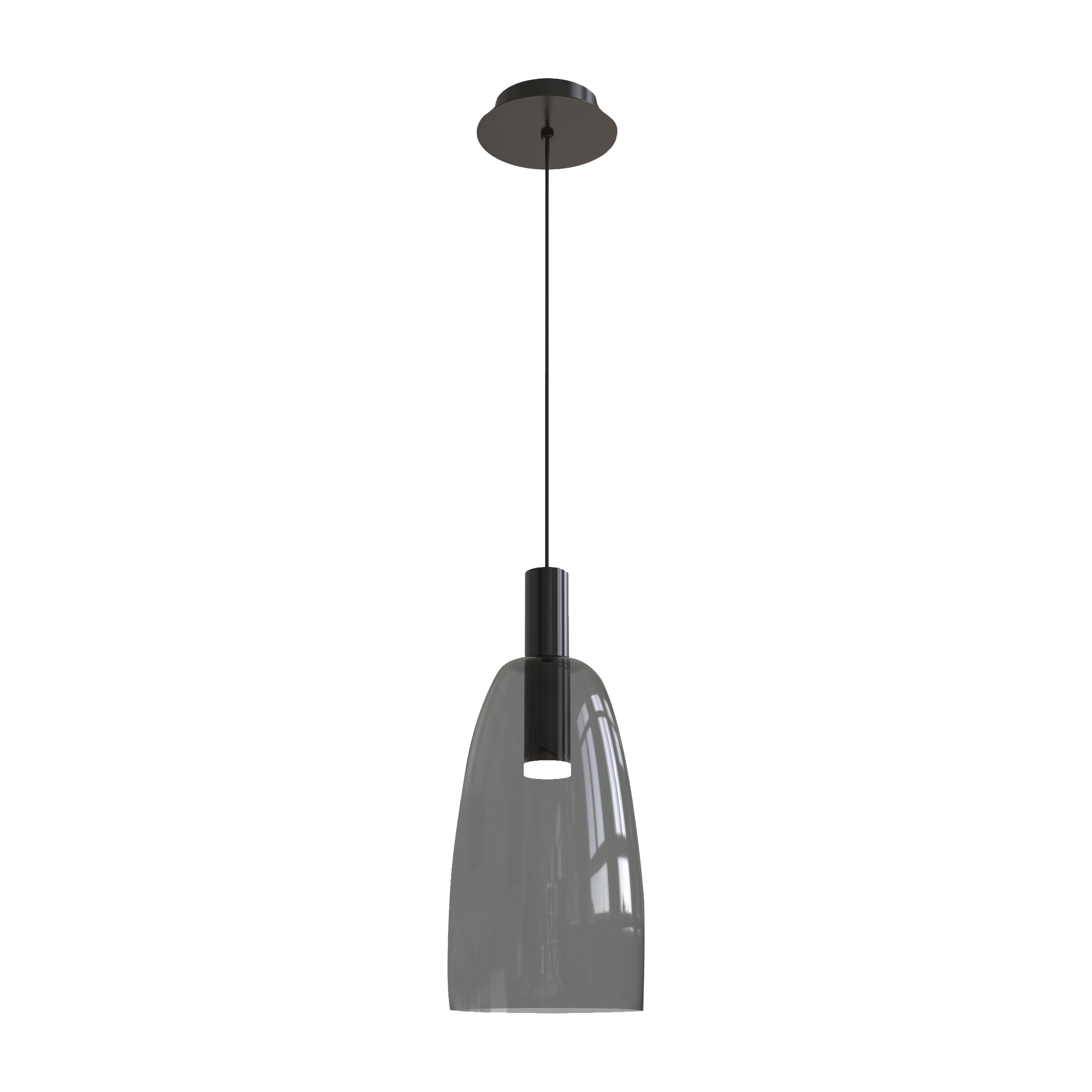 Pendant Light PENDANT LIGHT LED 7W GLASS SMOKED GRAY – Zambelis