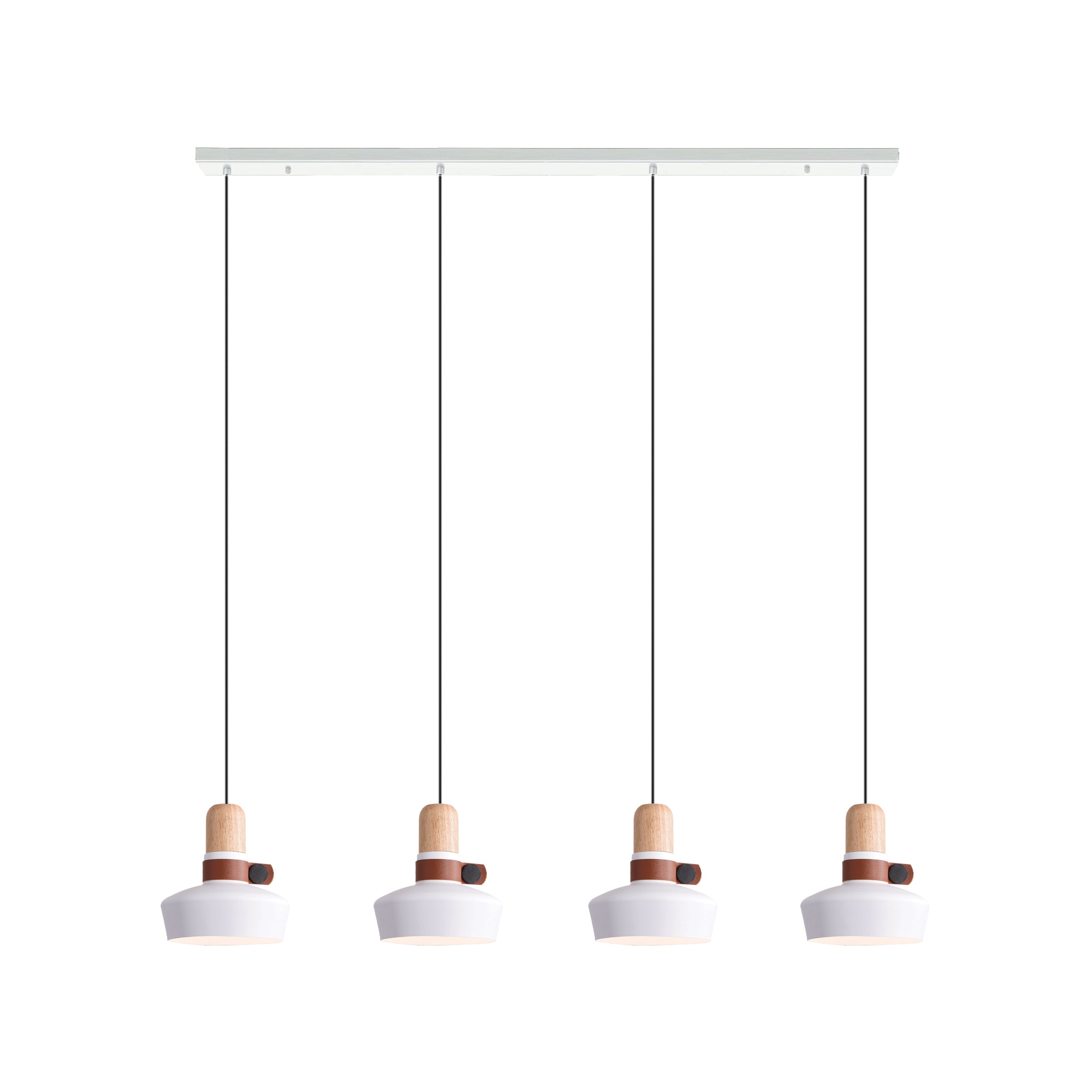 Pendant Light PENDANT LAMP 4XE27 MAX 40W WHITE – Zambelis