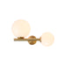 Light Fixture SCONCE LAMP E14/G9 MAX 15W,7W GOLD – Zambelis