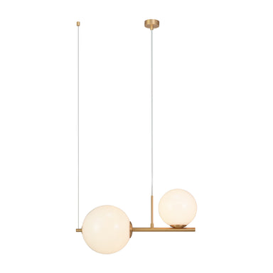 Pendant Light PENDANT LAMP 2XE27 MAX 15W GOLD – Zambelis