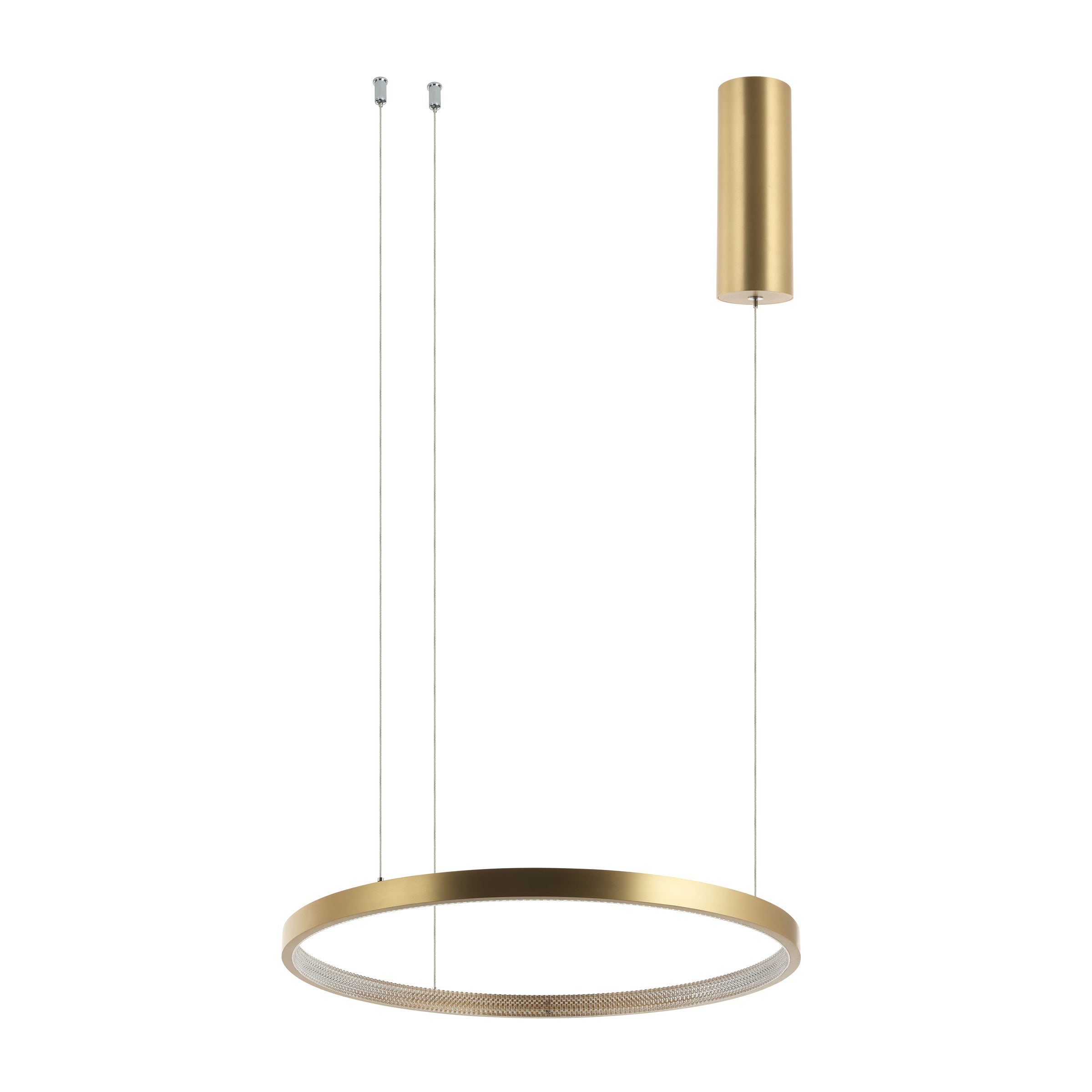 Pendant Light PENDANT LIGHT LED 34W 3000K ALUMINIUM BRUSHED GOLD – Zambelis