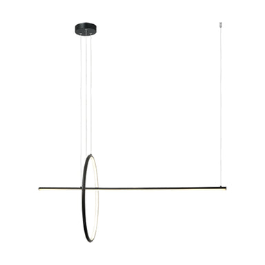 Pendant Light PENDANT LIGHT LED 41W 3000K ALUMINΙUM BLACK – Zambelis