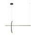 Pendant Light PENDANT LIGHT LED 41W 3000K ALUMINΙUM BLACK – Zambelis