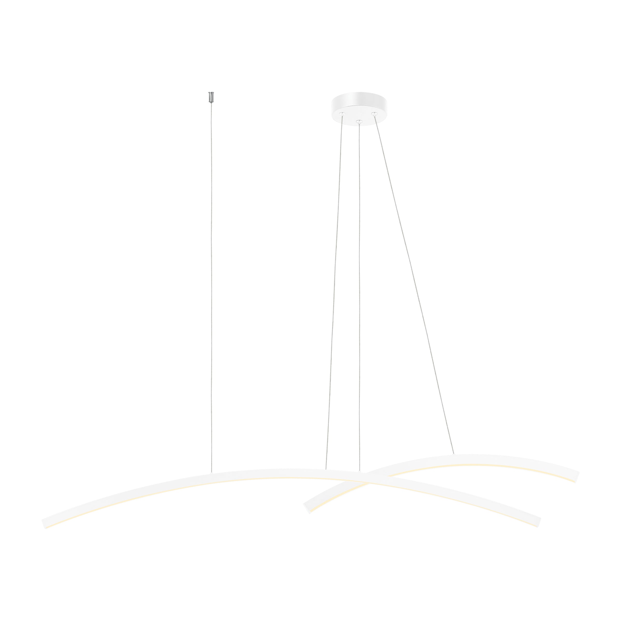 Pendant Light PENDANT LIGHT LED 41W 3000K ALUMINΙUM WHITE – Zambelis