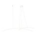 Pendant Light PENDANT LIGHT LED 41W 3000K ALUMINΙUM WHITE – Zambelis