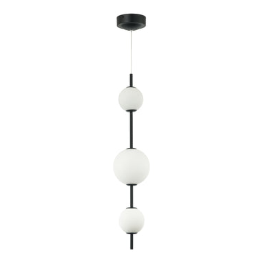 Pendant Light PENDANT LIGHT LED 13W 3000K METAL GLASS BLACK – Zambelis
