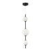 Pendant Light PENDANT LIGHT LED 13W 3000K METAL GLASS BLACK – Zambelis