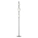 Floor Lamp FLOOR LIGHT LED 12W 3000K METAL GLASS BLACK – Zambelis