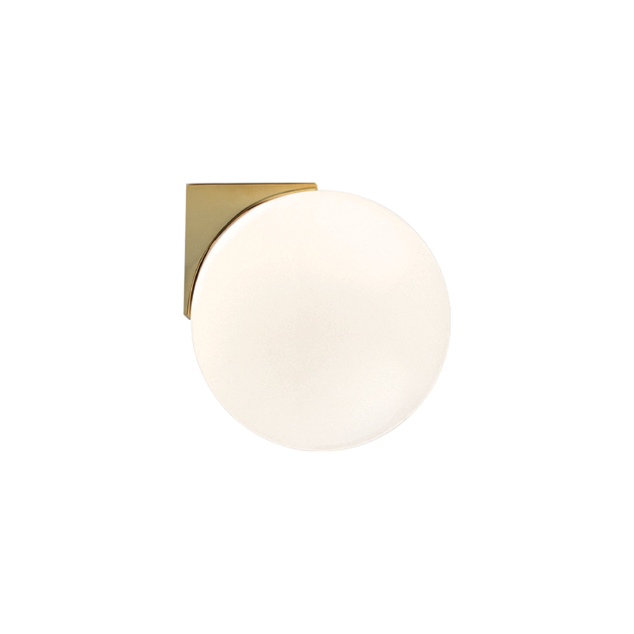 Light Fixture SCONCE LAMP G9 MAX 7W ALUMINIUM GLASS BRUSHED BRASS – Zambelis