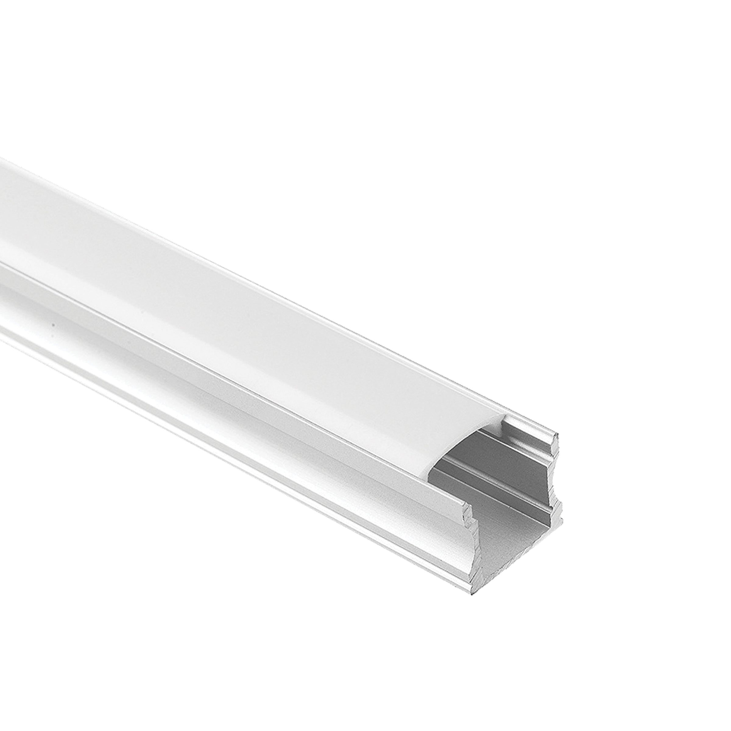 Light Fixture ALUMINIUM PROFILE 2m + 2m OPAL PC COVER – Zambelis