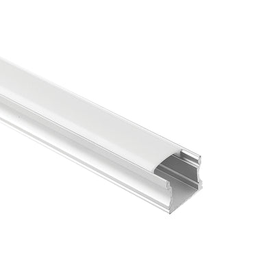 Light Fixture ALUMINIUM PROFILE 2m + 2m OPAL PC COVER – Zambelis