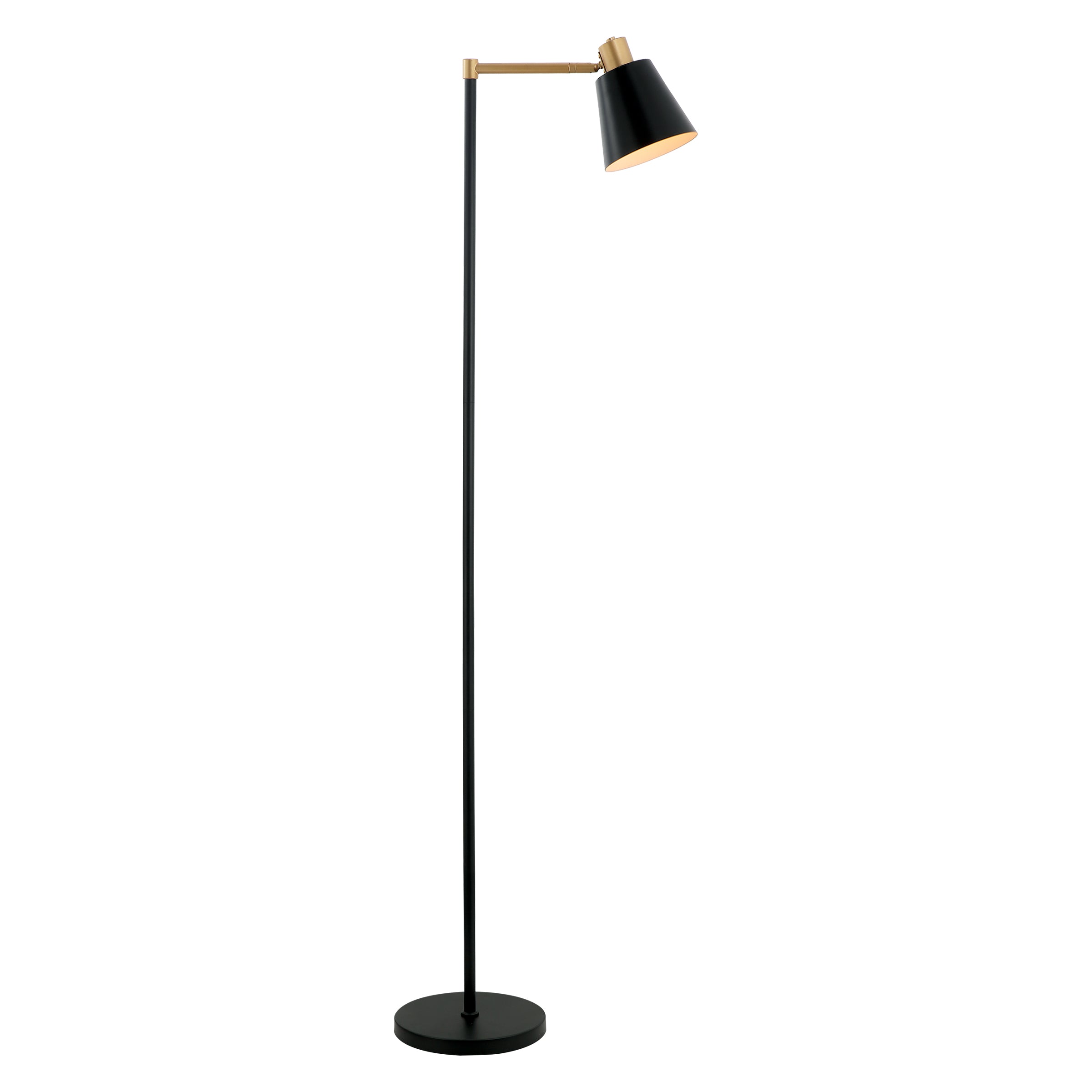 Floor Lamp FLOOR LAMP E27 MAX 25W METAL BLACK GOLD – Zambelis