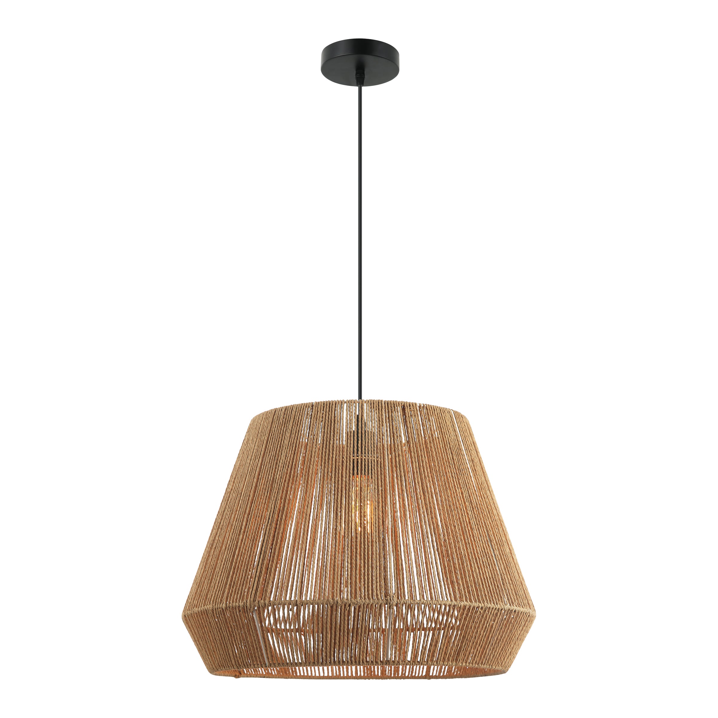 Pendant Light PENDANT LAMP E27 MAX 40W PAPER ROPE NATURAL – Zambelis