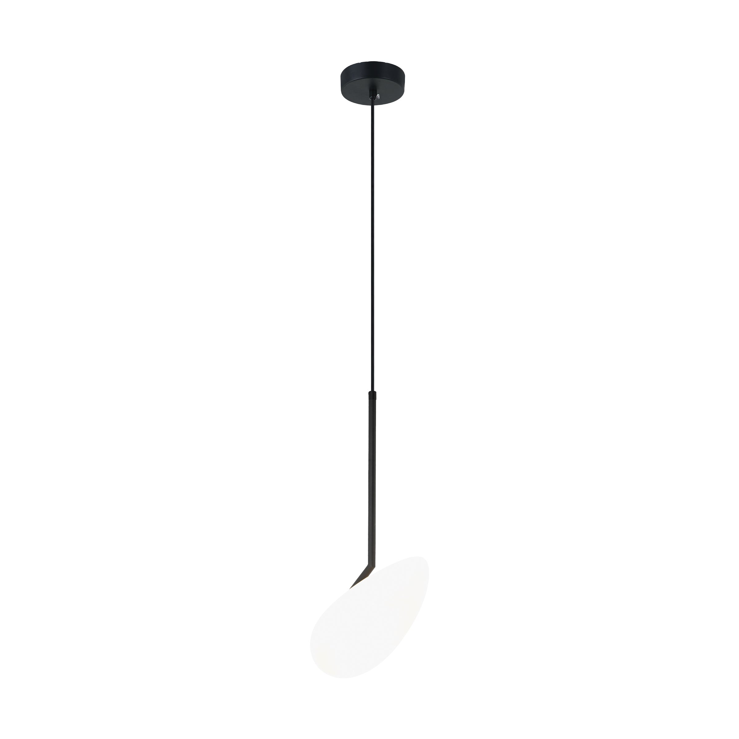 Pendant Light PENDANT LIGHT LED 5W 3000K METAL GLASS BLACK – Zambelis