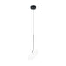 Pendant Light PENDANT LIGHT LED 5W 3000K METAL GLASS BLACK – Zambelis