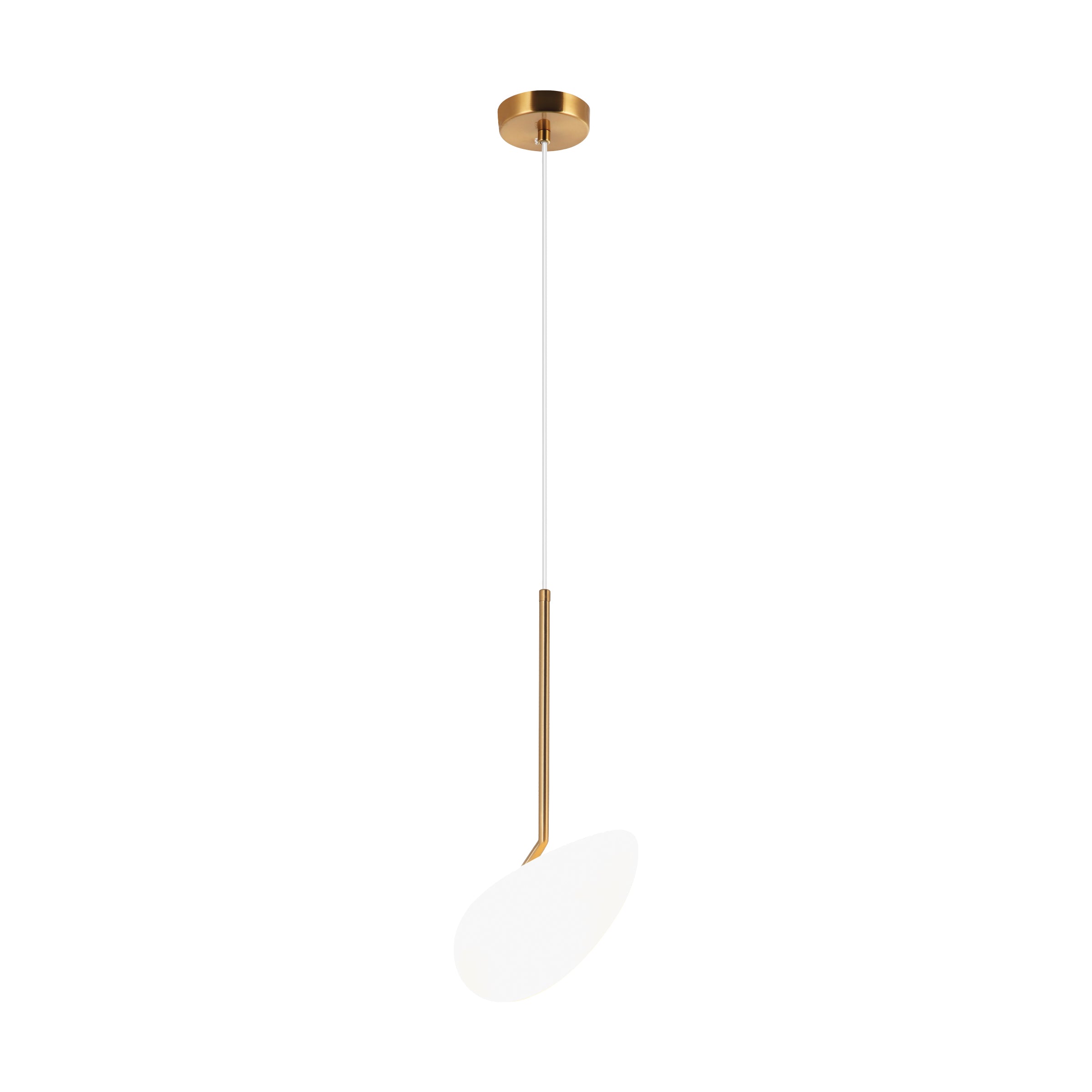 Pendant Light PENDANT LIGHT LED 5W 3000K METAL GLASS GOLD – Zambelis