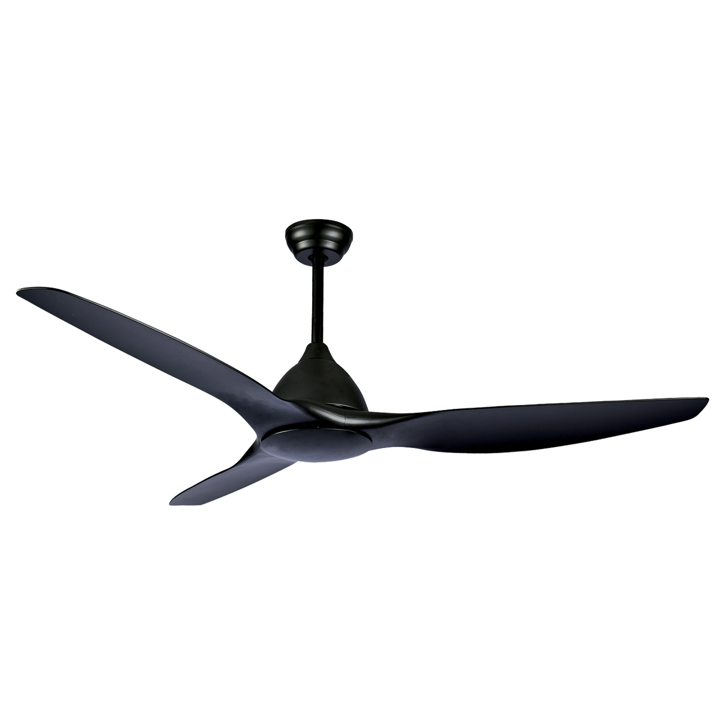 Ceiling Light FAN CEILING METAL BLACK WITHOUT LIGHT – Zambelis