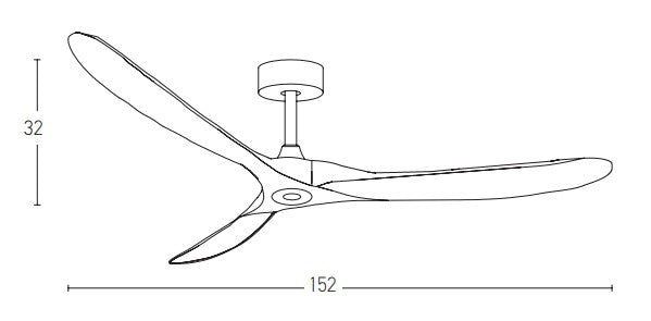 Modern CEILING FAN  ZAMBELIS