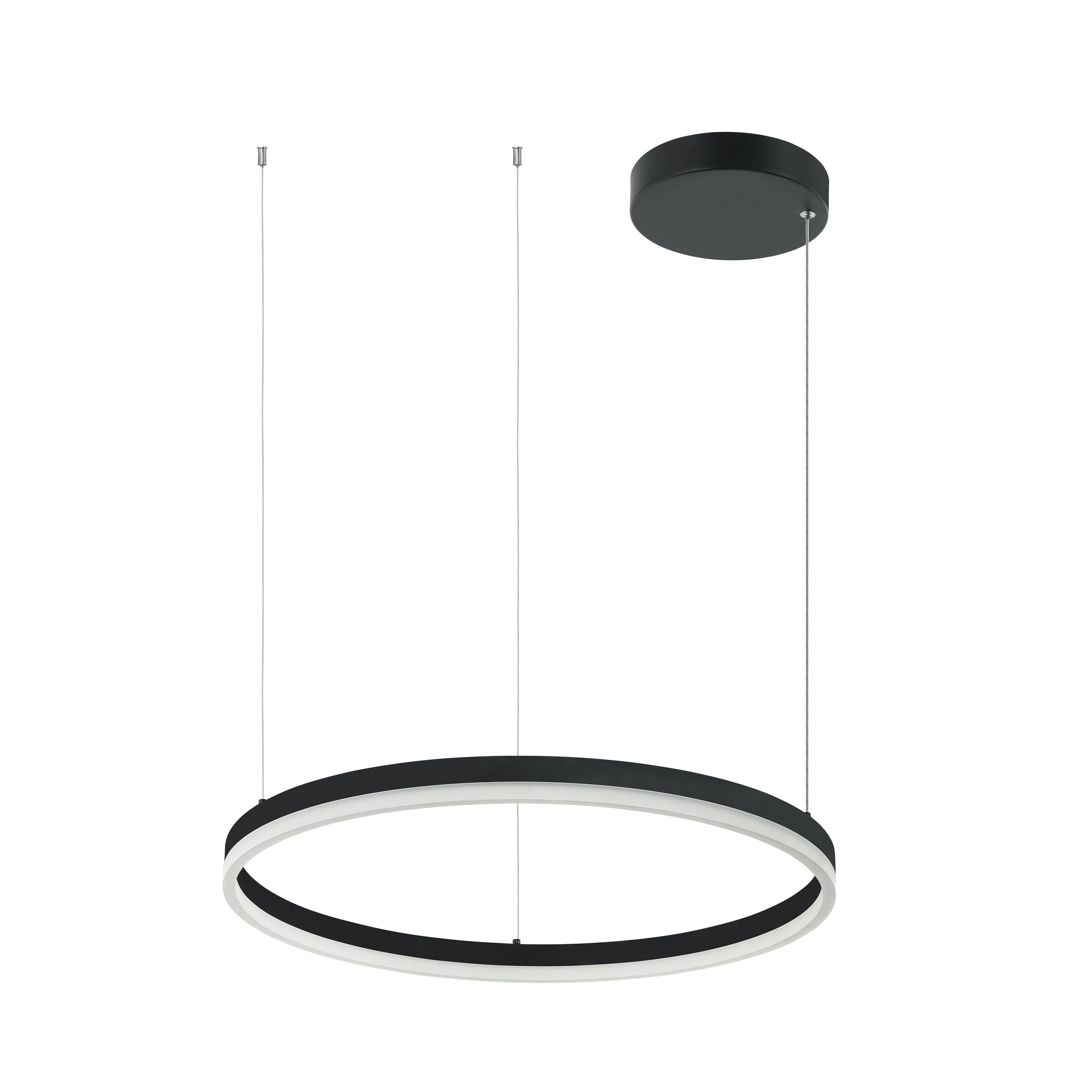 Pendant Light PENDANT LED LIGHT 43W 3000K ALUMINIUM BLACK – Zambelis
