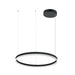 Pendant Light PENDANT LED LIGHT 43W 3000K ALUMINIUM BLACK – Zambelis