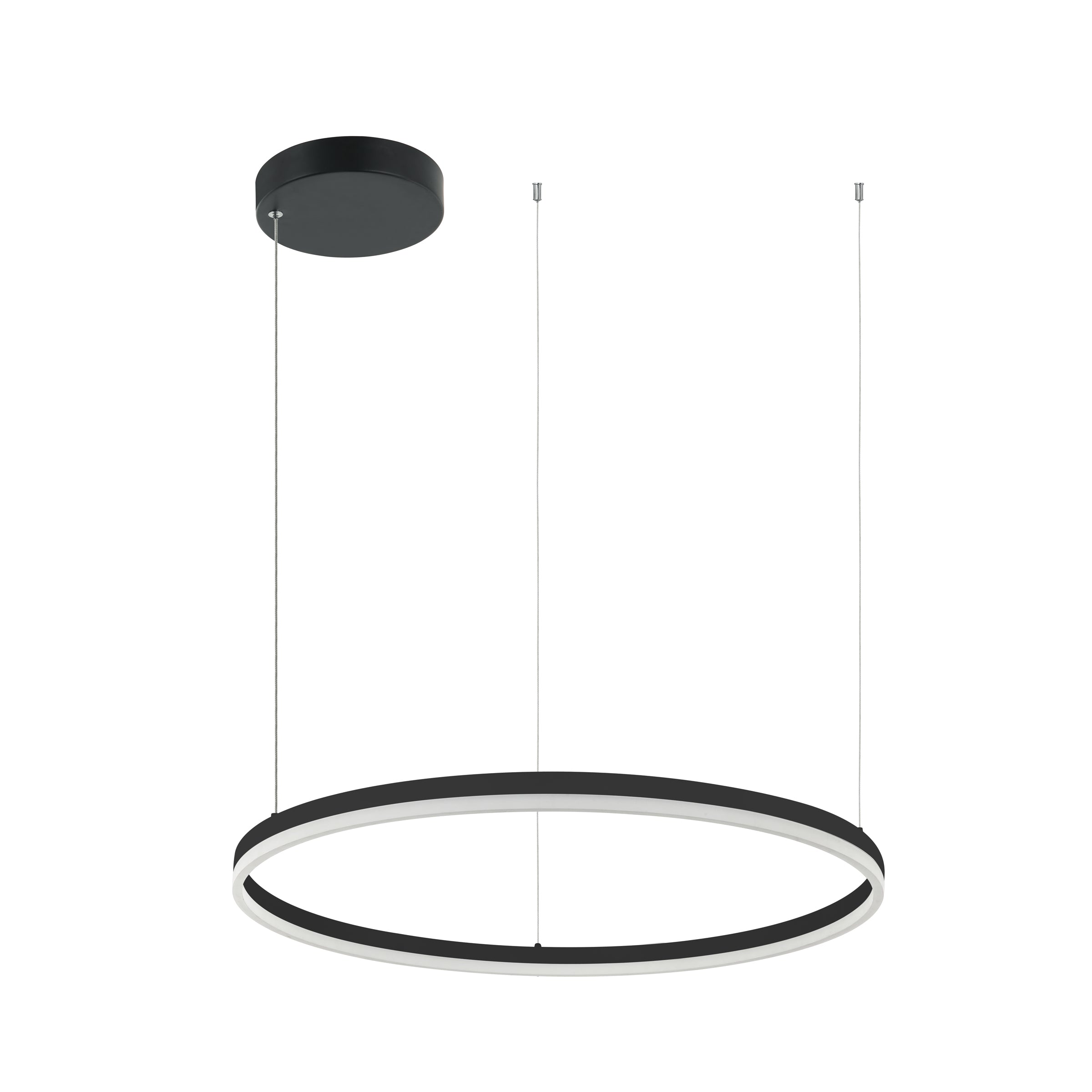 Pendant Light PENDANT LED LIGHT 57W 3000K ALUMINIUM BLACK – Zambelis