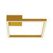 Light Fixture SCONCE LIGHT LED 15W 3000K ALUMINIUM GOLD – Zambelis