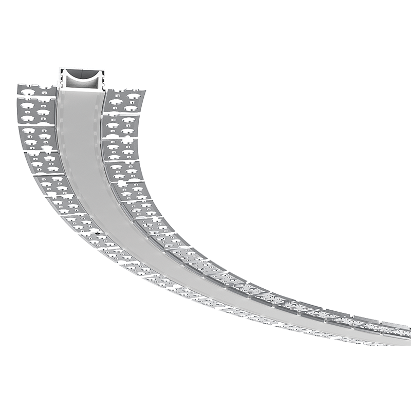 Light Fixture 3D BENDING ALUMINIUM PROFILE WITH SILICON TUBE DIFFUSER 2M – Zambelis