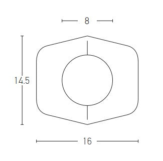 LED Modern Wall Lamp  ZAMBELIS