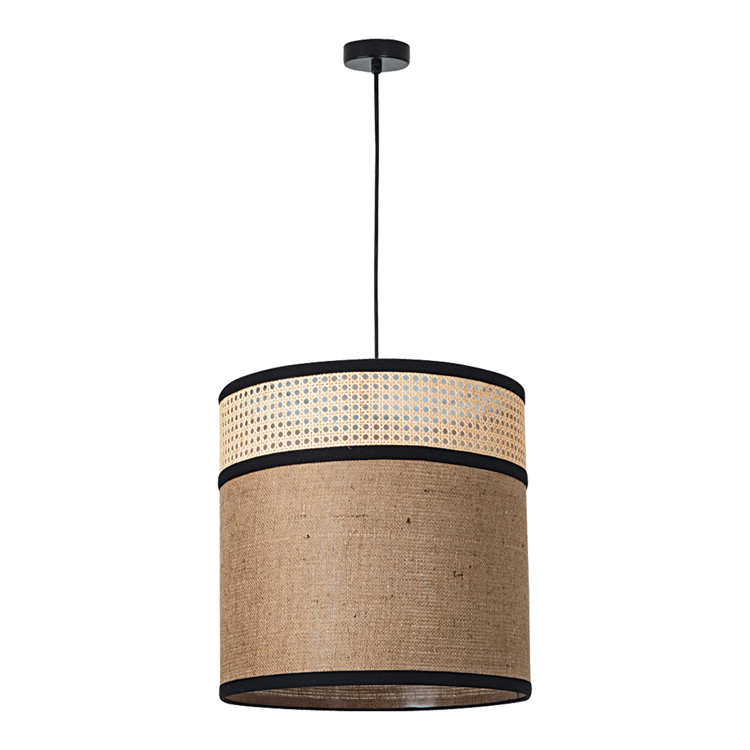 Pendant Light PENDANT LAMP E27 MAX 25W BURLAP NATURAL – Zambelis