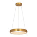 Pendant Light PENDANT LED LIGHT 32W 3000K ALUMINIUM BRUSHED GOLD – Zambelis