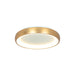 Ceiling Light CEILING LED LIGHT 43W 3000K ALUMINΙUM BRUSHED GOLD – Zambelis