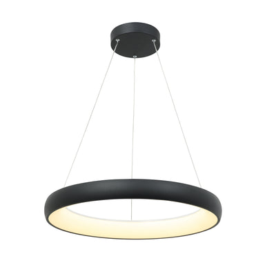 Pendant Light PENDANT LED LIGHT 50W 3000K ALUMINΙUM BLACK – Zambelis