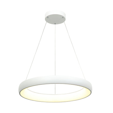Pendant Light PENDANT LED LIGHT 50W 3000K ALUMINΙUM WHITE – Zambelis