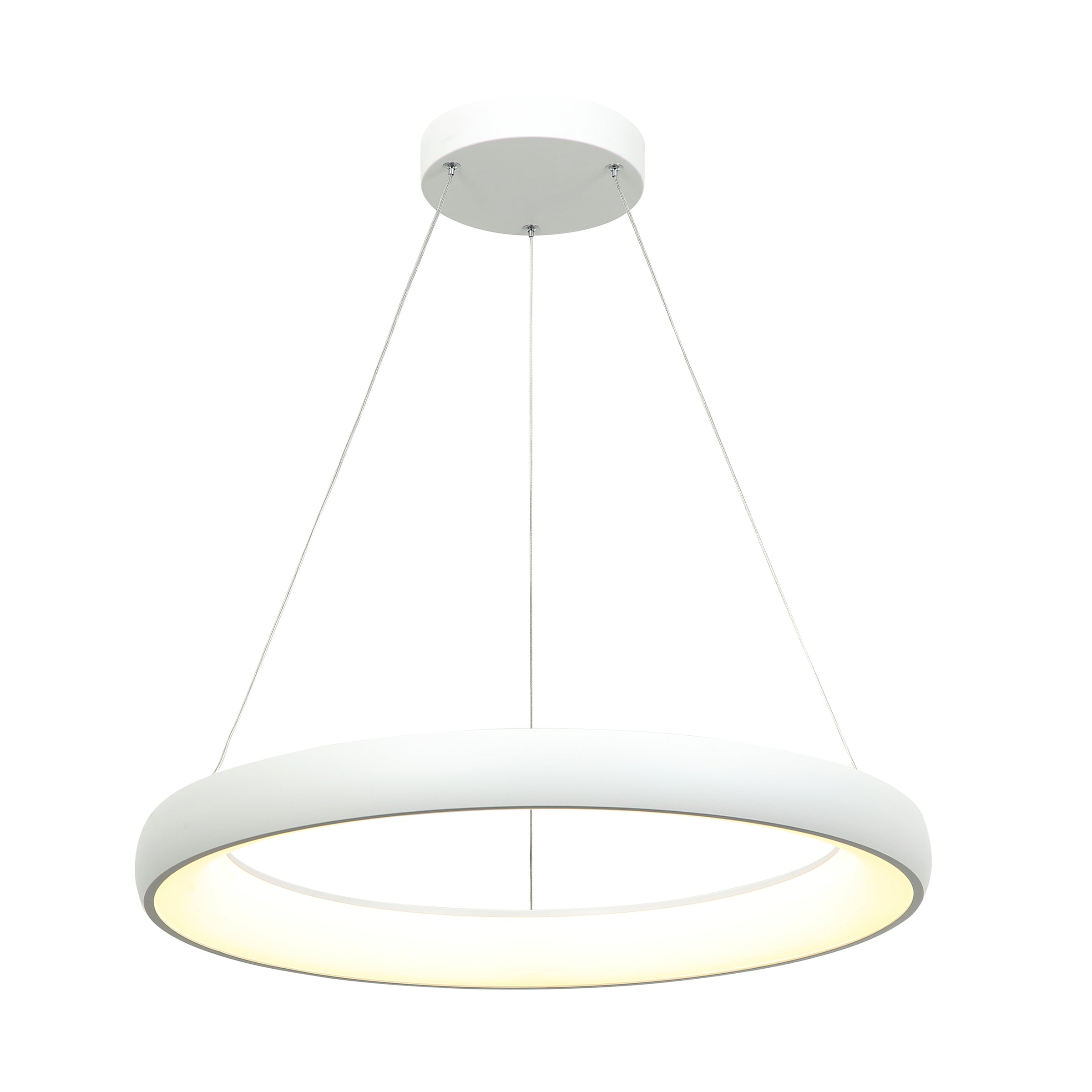 Pendant Light PENDANT LED LIGHT 60W 3000K ALUMINIUM WHITE – Zambelis