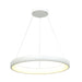 Pendant Light PENDANT LED LIGHT 60W 3000K ALUMINIUM WHITE – Zambelis