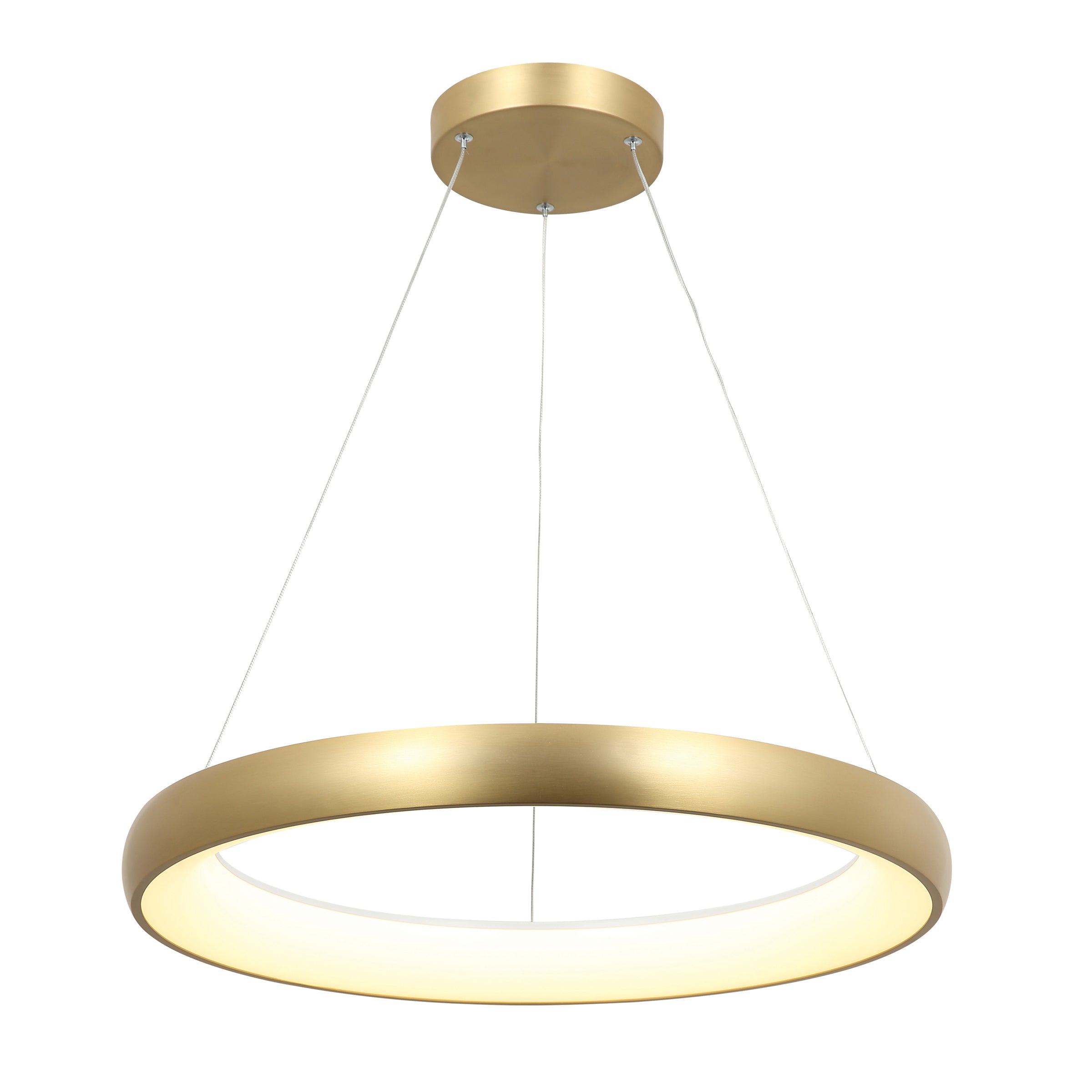 Pendant Light PENDANT LED LIGHT 60W 3000K ALUMINIUM BRUSHED GOLD – Zambelis